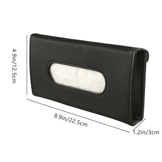 Car Sun Visor Tissue Holder – Pull-Out Paper Towel Box for Vehicles