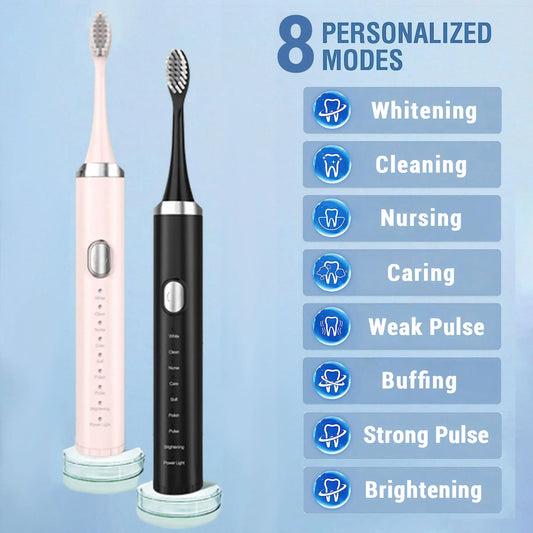 Us Warehouse Products Brosse a Dent Electrique Electric Toothbrush Battery Powered Led Electric Toothbrush