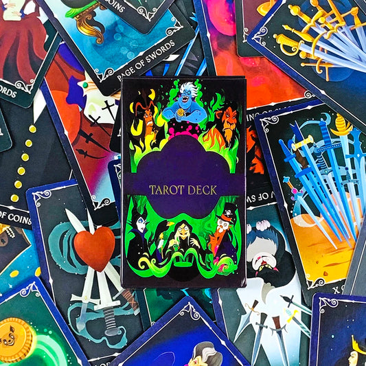 Tarot Deck A 78pcs Cards Tarot Deck Family Gathering Game Cards English Visions Divination Edition Deck Borad Playing Games