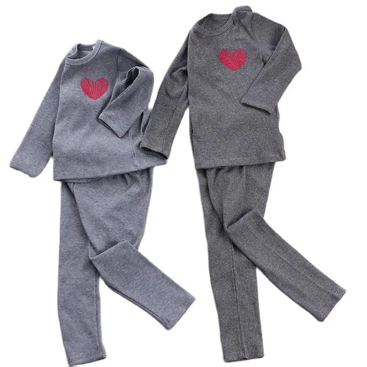 Children girls clothes boys children ribbed girl's fashion top and legging set with full sleeves kids soft autumn winter clothes