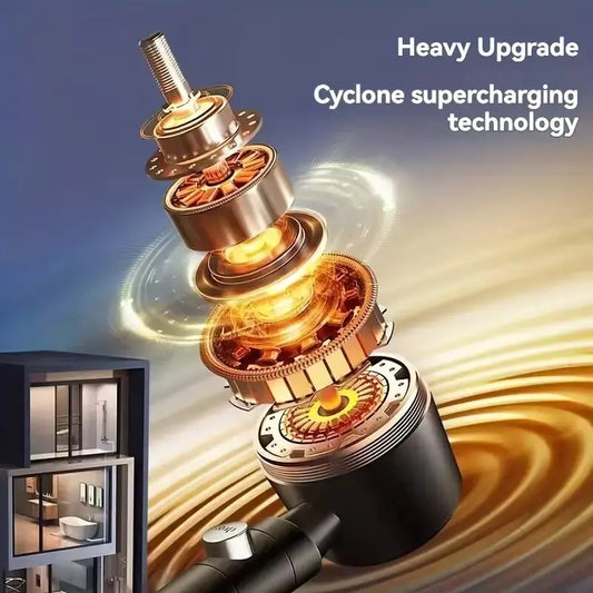 5-Mode Handheld Shower Head Water Saving Spa ABS Shower Faucet Nozzle Filter