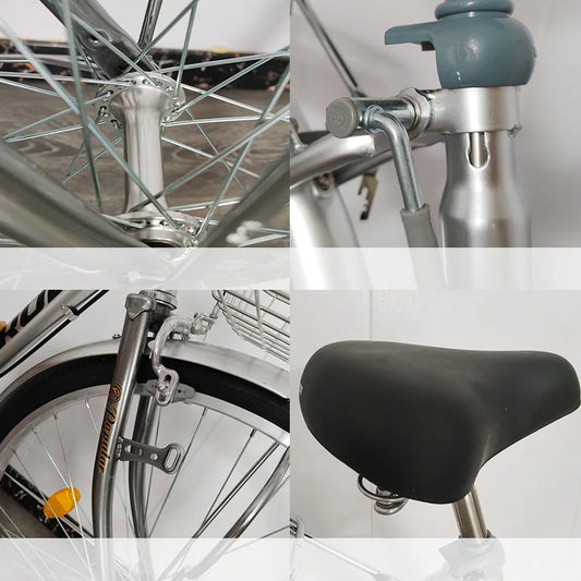 A fábrica vende bicicletas fortes e duráveis de alta qualidade a um preço baixo Bicicletas Old Man Short Man