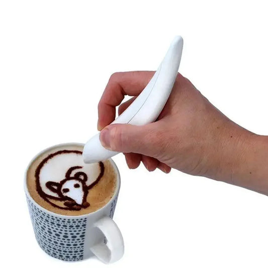 CafeCraft Pro – Electric Latte Art Coffee Drawing Pen