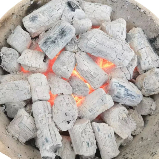 Premium Fruit Wood Charcoal 1 kg – Smoke-Free, High Heat, Indoor/Outdoor Use