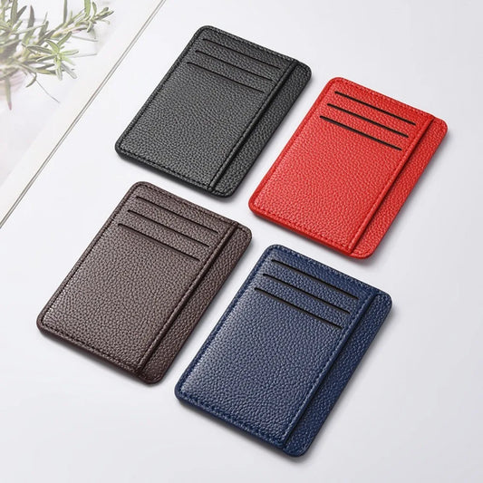 Men’s Slim Minimalist RFID Front Pocket Wallet Leather Credit Card Holder
