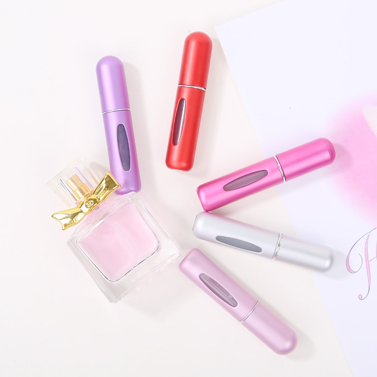 Portable Mini Perfume Atomizer – 5ml Refillable Travel Spray Bottle