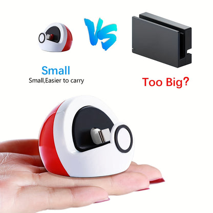 Compact USB-C Charging Stand for Nintendo Switch – Portable Dock for Switch, Switch Lite, and Switch OLED