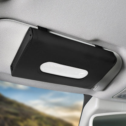 Car Sun Visor Tissue Holder – Pull-Out Paper Towel Box for Vehicles