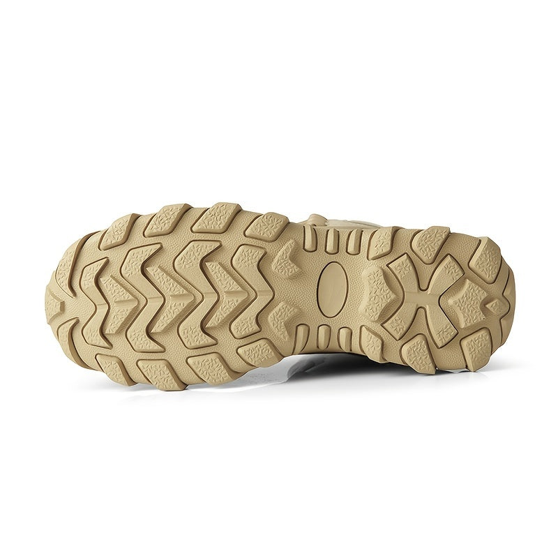 Men's Tactical Hiking Boots – Shock-Absorbing, Non-Slip Rubber Sole, Ergonomic Design, All-Terrain, All-Weather