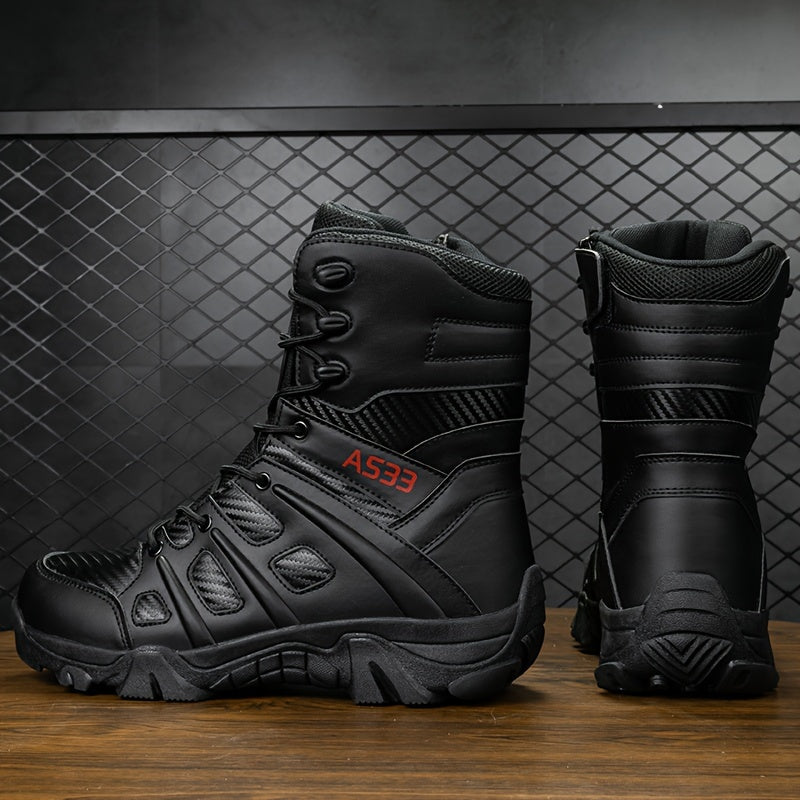 Men's Hiking Boots – Non-Slip Traction, Wear-Resistant Trekking Footwear