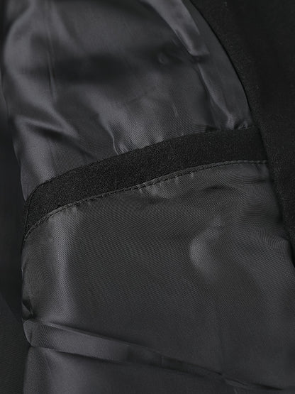 Retro Embroidered Varsity Baseball Jacket – Thick Vintage Style Coat for Men