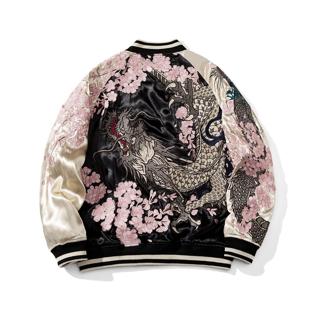 Mens Loose Fit Polyester Embroidered Chinese Style Jacket