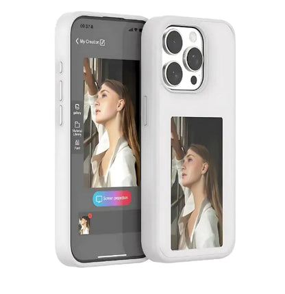 E-Ink Smart Phone Case – Customizable NFC-Enabled E-Ink Display