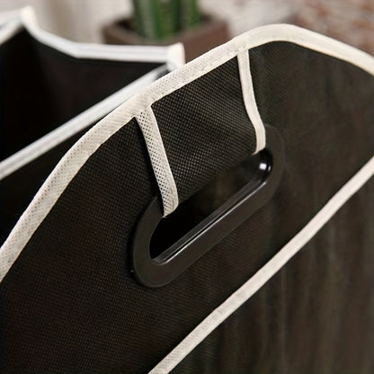 Foldable Car Trunk Organizer – Collapsible Black Storage Box for Vehicles