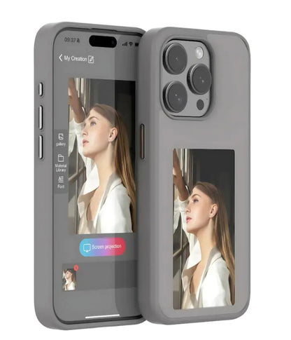 E-Ink Smart Phone Case – Customizable NFC-Enabled E-Ink Display