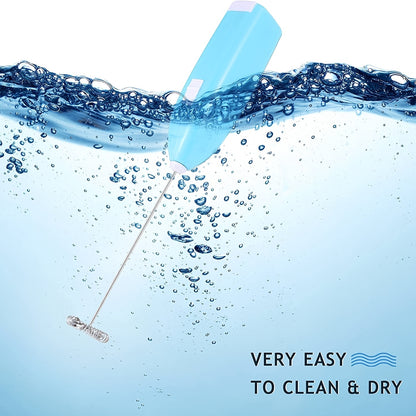 Electric Epoxy Mixer - Handheld Battery Operated Stirrer with Stainless Steel Blade for DIY Crafts, Tumbler, Glitter Cup Making, and Art Projects - Easy to Use, Efficient, and Time-Saving