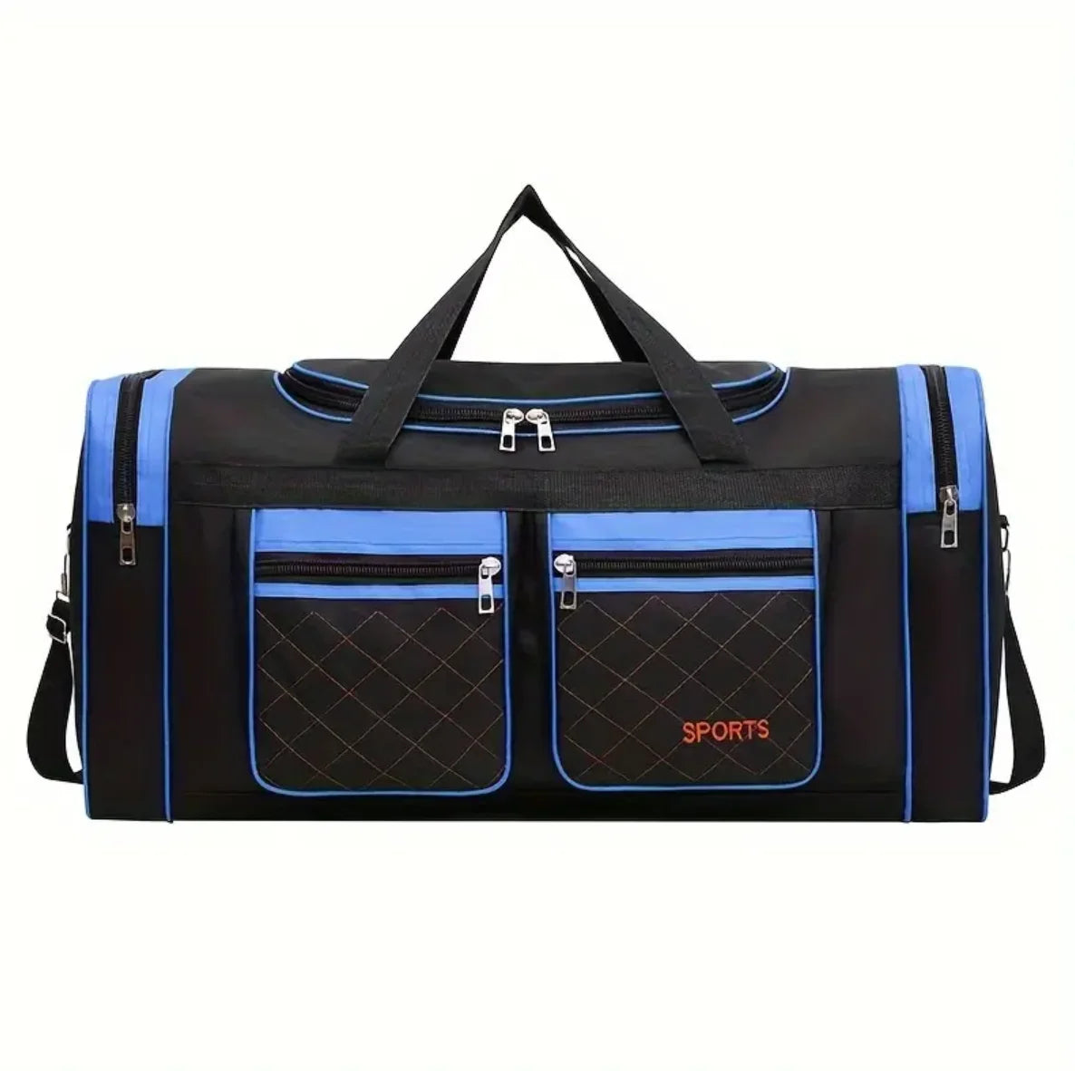 Large Capacity Handbag, Men's Luggage Bag, Multiple Pocket Travel Bag, Clothes Storage Bag