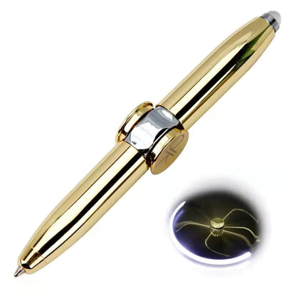 LED Spinning Pen – Light-Up Fidget Ballpoint Pen for Stress Relief & Focus