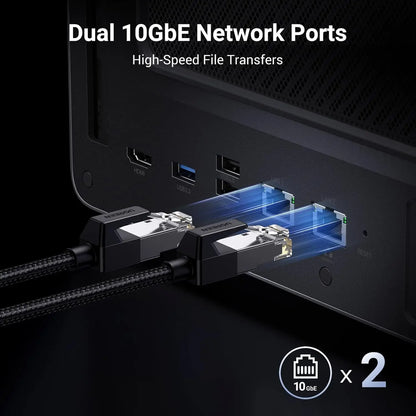 UGREEN NASync DXP6800 Pro 6 Bay Desktop NAS Intel i5 1235u 10 Core CPU 8GB DDR5 RAM Network Attached Storage (Diskless)