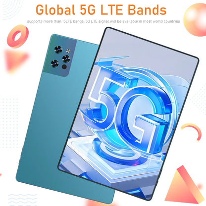 Pro16 Max 14-Inch Android 15 Tablet PC 5G WiFi 512GB Storage 12GB Work Keyboard Remote Control 10 Core GSM Padded Entertainment