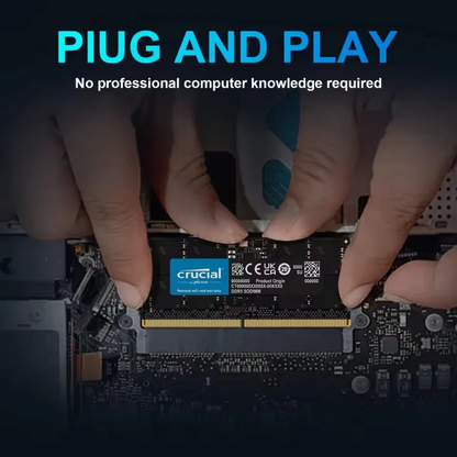 DDR5 8GB 16GB 32GB 48GB 4800MHZ 5200MHZ 5600MHZ PC5-38400 44800 SODIMM 262PIN 1.1V Non-ECC Memory for Laptop