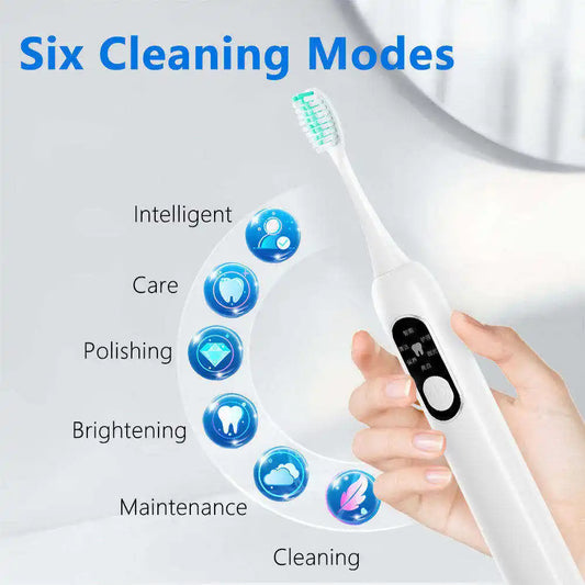 Us Warehouse Products Toothbrush Electric Adults Automatique Electric Toothbrush Modern Rechargeable Toothbrush With Travel Case