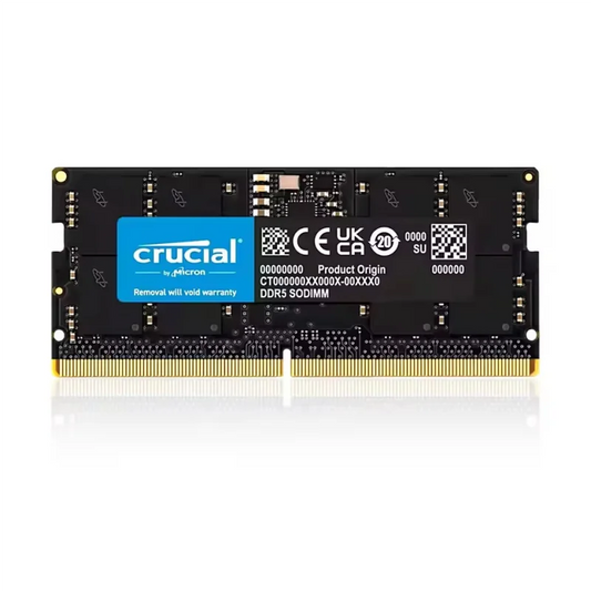 DDR5 8GB 16GB 32GB 48GB 4800MHZ 5200MHZ 5600MHZ PC5-38400 44800 SODIMM 262PIN 1.1V Non-ECC Memory for Laptop