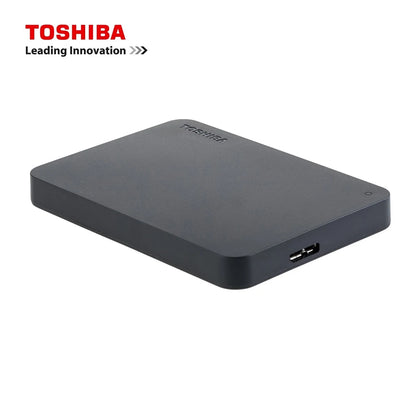 Toshiba A3 HDTB420XK3AA Canvio Basics 500GB 1TB 2TB 4TB Portable External Hard Drive USB 3.0, Black