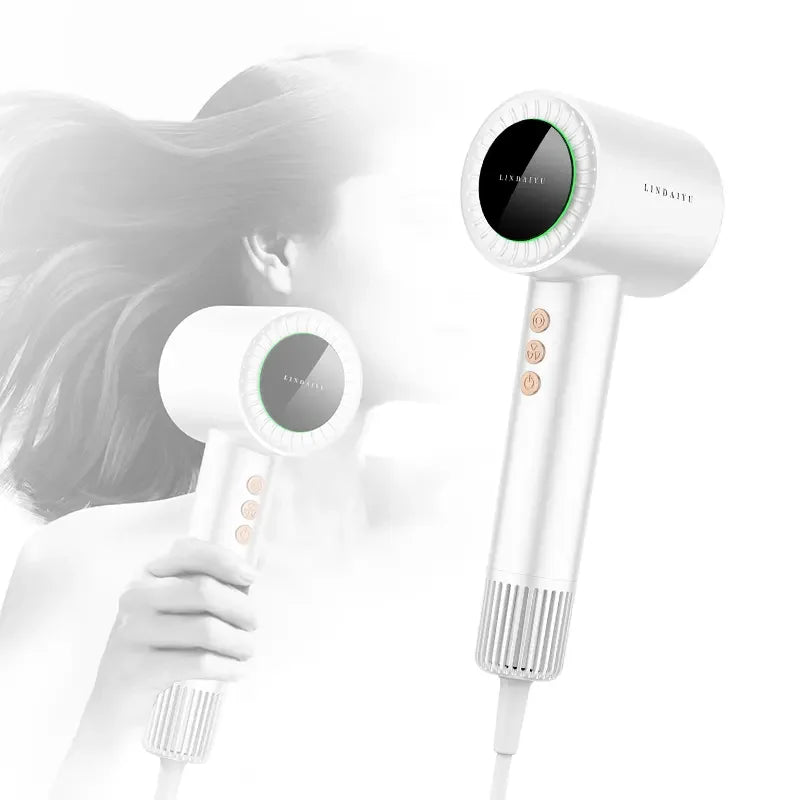 Wholesale High-Speed Professional Anion HD08 Ionic Metal Hair Dryer with Curling Iron for Home Salon Hotel Use