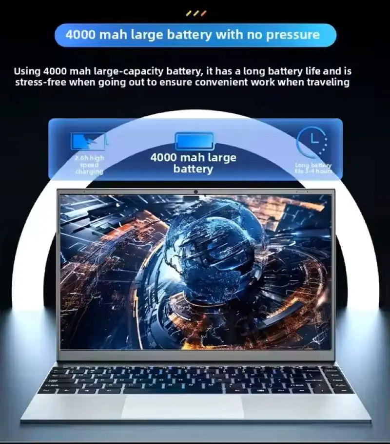 Top Sale Brand New 14'' Inch Cheapest Core I7 New Business Laptop Computer N3050/N5095 8gb Notebook Computer 4k Laptop Computer