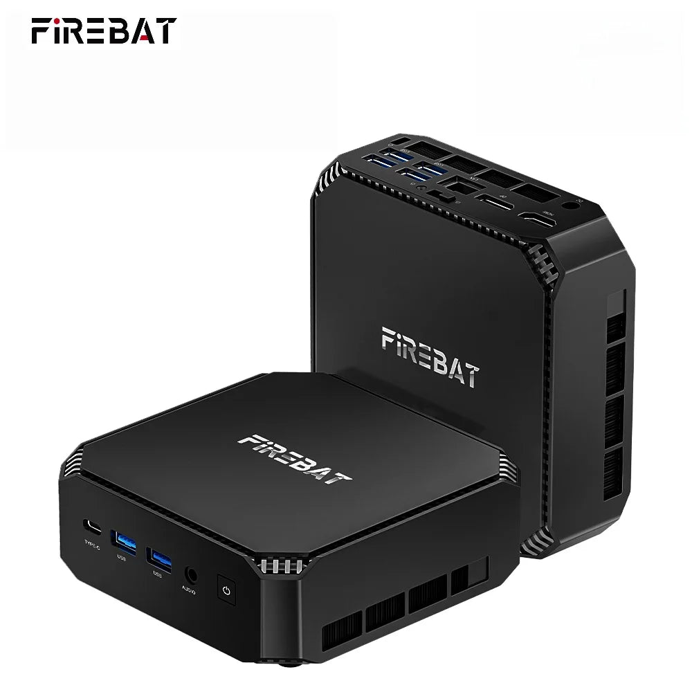 Free Shipping to US High Quality Brand New Firebat A6 Mini PC AMD Ryzen 7 6800H Processor Good Price US Plug Mini PC