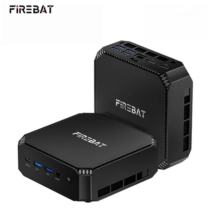Free Shipping to US High Quality Brand New Firebat A6 Mini PC AMD Ryzen 7 6800H Processor Good Price US Plug Mini PC