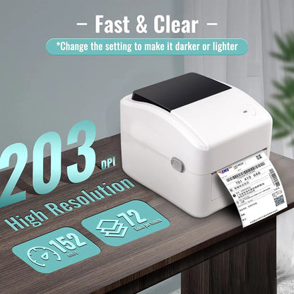 High Quality 4*6 Inches Sticker Label Printer 420B Direct Thermal Printer Shipping Label Printer