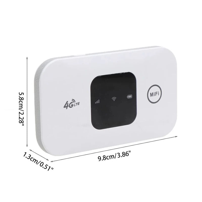 Factory Supply MF800 Lte Mifis Cat4 OEM 4g Router with Sim Card Pocket Router 2100mAh 150Mbps Type-C Pocket Wifi 4g Router