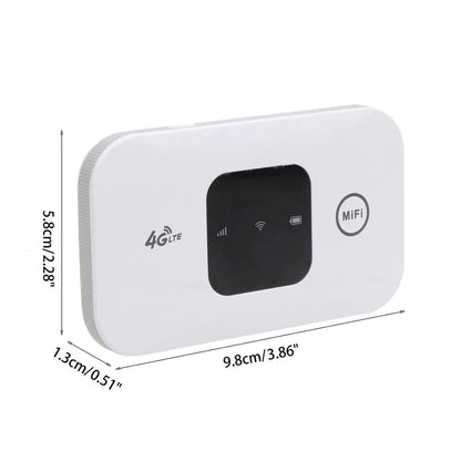 Factory Supply MF800 Lte Mifis Cat4 OEM 4g Router with Sim Card Pocket Router 2100mAh 150Mbps Type-C Pocket Wifi 4g Router