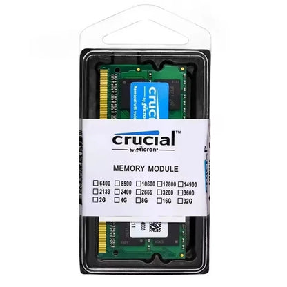 Crucial Original Chips Ram DDR3L/DDR3 4GB 8GB 1866MHz 1600MHz 1333MHz 204 Pin SODIMM Laptop PC Computer Memory RAM Module
