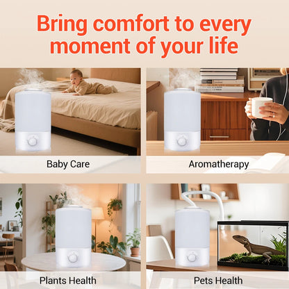 Wholesale Top Fill Large Capacity 4L air Humidifier for Large Room