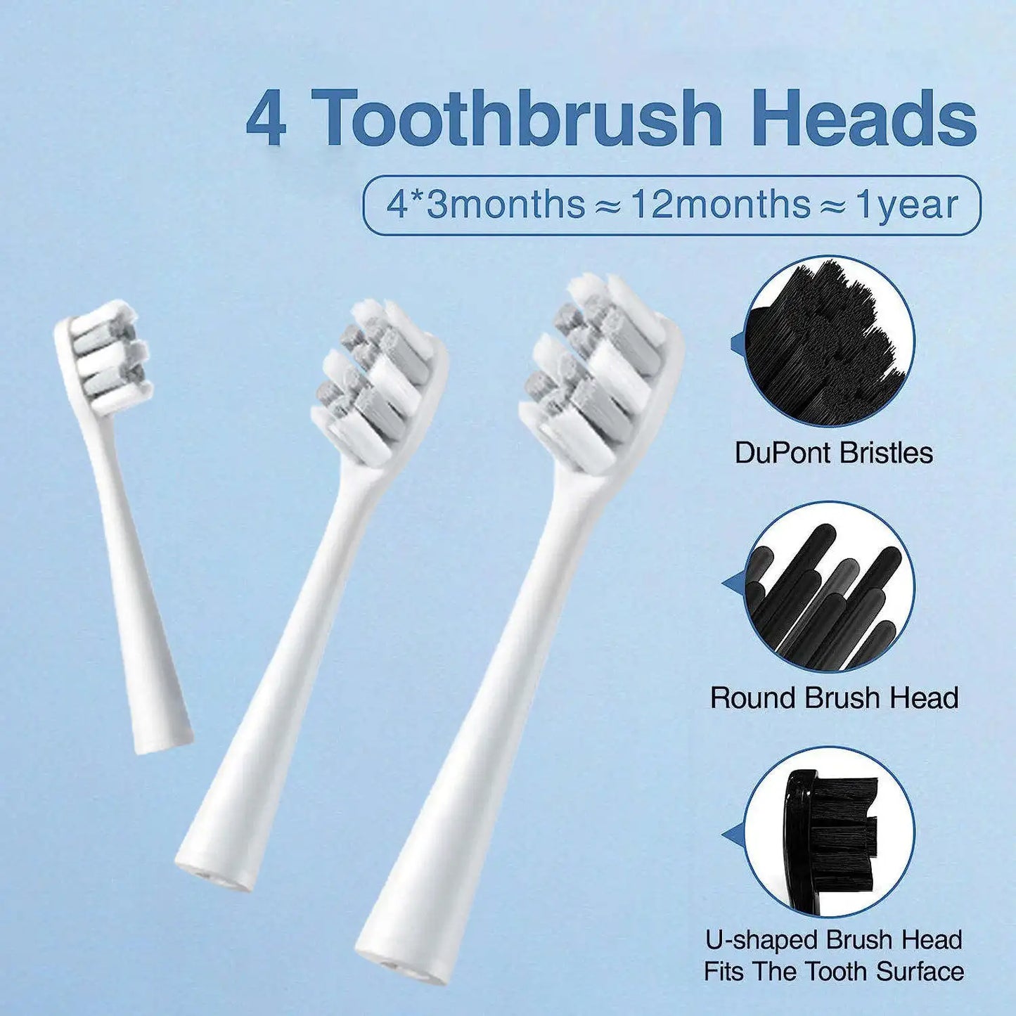 Us Warehouse Products Brosse a Dent Electrique Electric Toothbrush Battery Powered Led Electric Toothbrush