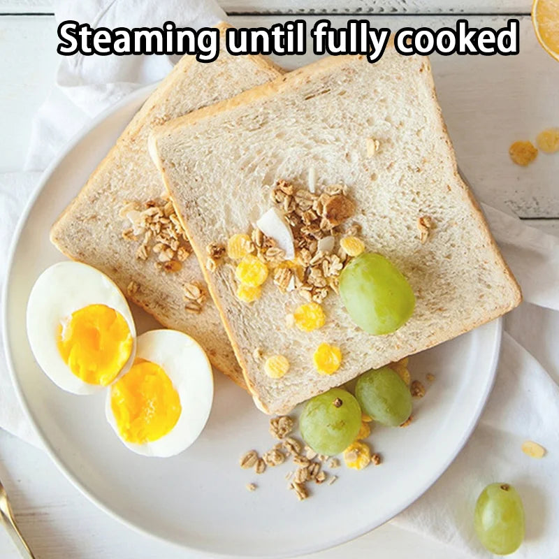 Automatic Electric Poacher and Boiler Plastic Kitchen Cooking Egg Maker for Soft-Boiled Eggs Machine Egg Cooker