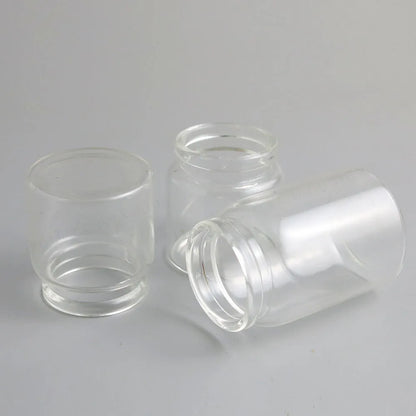 2 x Transparent 50ml 80ml 100ml 150ml Big glass bottle with wood cork  5oz empty corked glass jar Display Containers