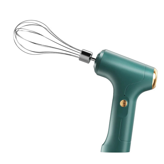 Electric Cordless Portable Plastic PP 23W Automatic Push Button Immersion Hand Blender Whisk 6 Blades Smoothies Maker Battery