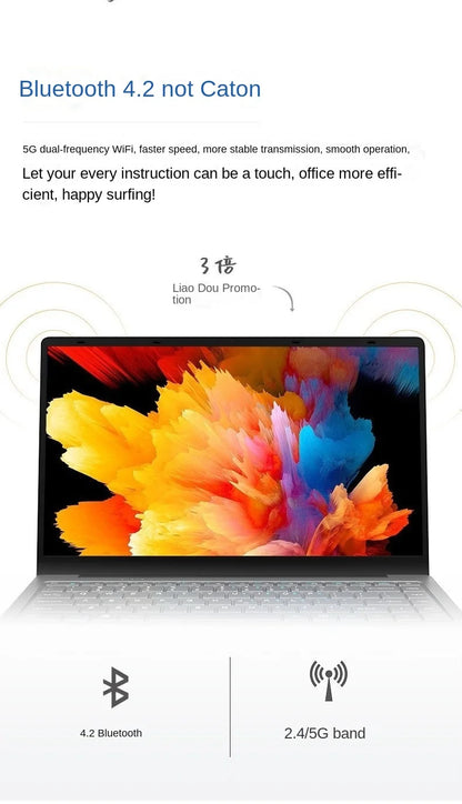 OEM 14-inch Win10 Education Laptops Brand New with 128/256/512/1TGB SSD N3350 CPU Business Computer  Board Laptop Gaming Laptop