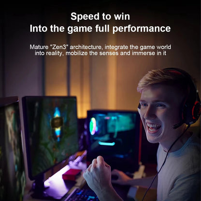 AMD New Ryzen 7 5700X R7 5700X 3.4GHz 8 Core 16 Thread CPU Processor 7NM L3=32M Socket AMD AM4 Gaming Processador