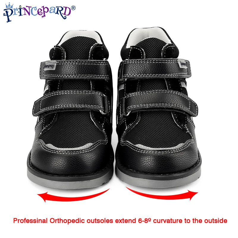 Kids Orthopedic Shoes Girls Boys Corrective Sneakers with Arch Support Princepard Autumn Children Medical Casual Footwear