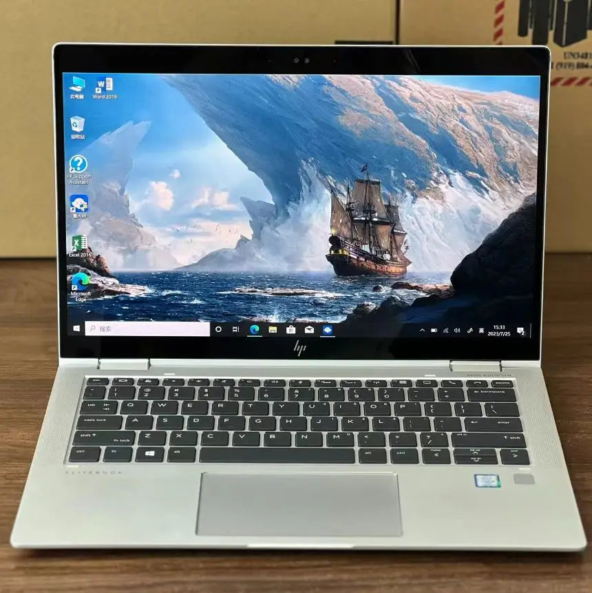 A+ Grade Touch Screen Laptop Core I7 I5 8gen Business Notebook Used Laptops for Hp X360 1030g3 Original Refurbished Computer