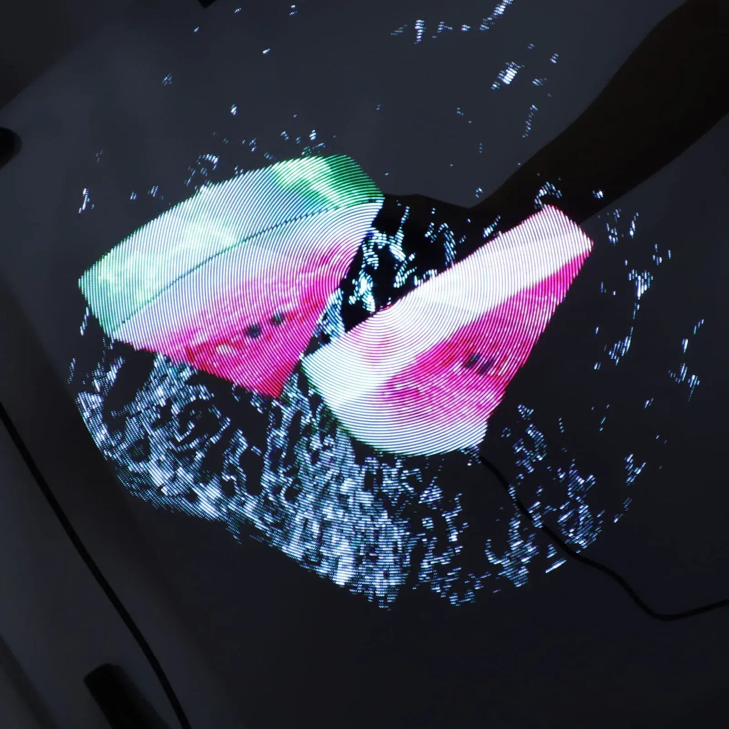 3D Hologram Fan with 224 LED Light Beads