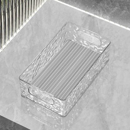 Crystal Clear Luxury Makeup Organizer – Premium Cosmetic & Skincare Storage Box