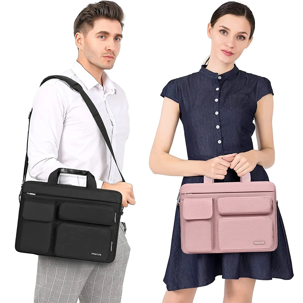 Laptop Bag 13 14 15 16 17.3 inch Office Notebook Handbag Travel Computer Shoulder Briefcase for HP Lenovo MacBook Air Pro Case