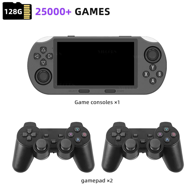 NEW SF3000 Portable Handheld Game Console Pocket Video Game Player 20000 Games For PS1 SFC Gameboy Machine Gift For Kids