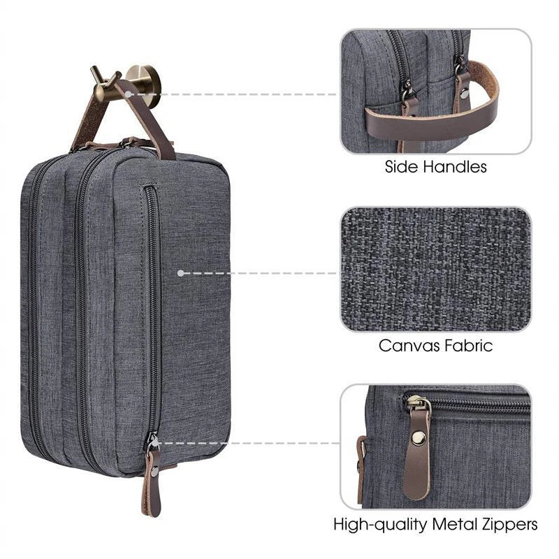 Travel Storage Bag Foldable hanging men's travel large capacity toiletries storage bag Oxford cloth waterproof makeup bag